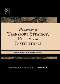 Cover of Handbook of Transport Strategy, Policy and Institutions