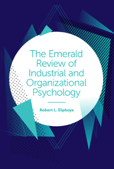 Cover of The Emerald Review of Industrial and Organizational Psychology