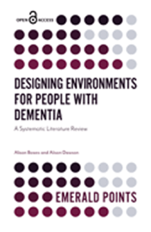 Cover of Designing Environments for People with Dementia