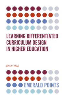 Cover of Learning Differentiated Curriculum Design in Higher Education