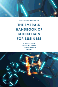 Cover of The Emerald Handbook of Blockchain for Business