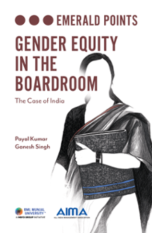 Cover of Gender Equity in the Boardroom: The Case of India