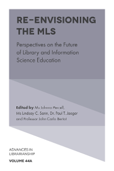 Cover of Re-envisioning the MLS: Perspectives on the Future of Library and Information Science Education