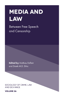Cover of Media and Law: Between Free Speech and Censorship