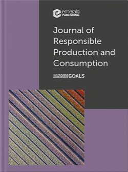 Cover of Journal of Responsible Production and Consumption