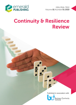 Cover of Continuity & Resilience Review
