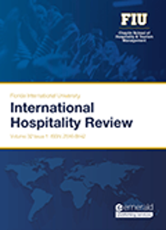 Cover of International Hospitality Review