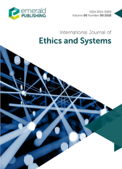Cover of International Journal of Ethics and Systems