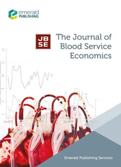 Cover of Journal of Blood Service Economics