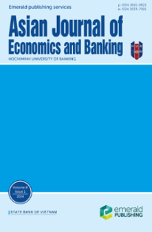 Cover of Asian Journal of Economics and Banking