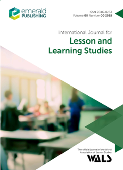 Cover of International Journal for Lesson and Learning Studies