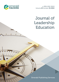 Cover of Journal of Leadership Education