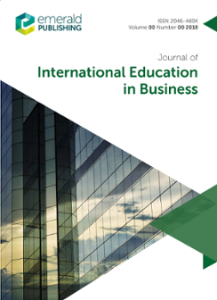 Cover of Journal of International Education in Business